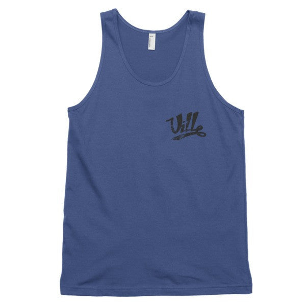 SRCE "Ville Vintage" Series Classic Tank Top (Unisex) -  - Lapis / XS - srce threads - 4