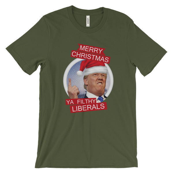 the Donald "Filthy Liberals" Short Sleeve T-Shirt (Unisex)