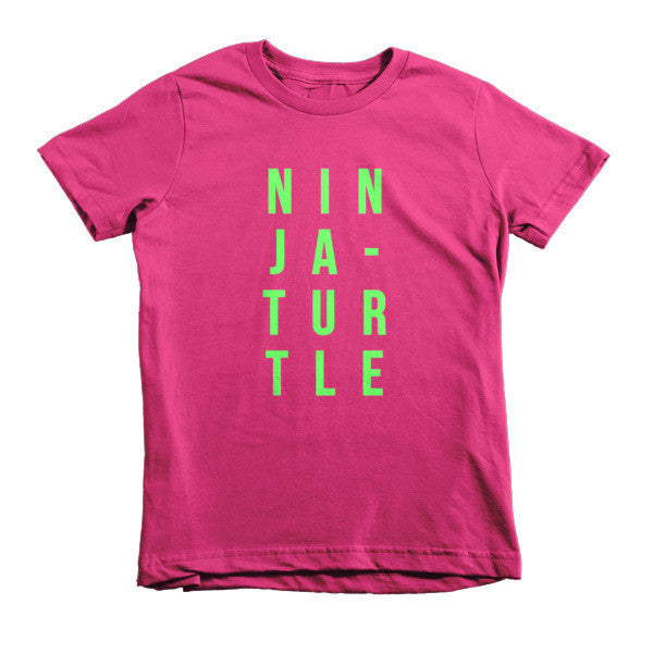 Short Sleeve Ninja-Turtle Kids T-Shirt -  - Fuchsia / 2yrs - srce threads - 18