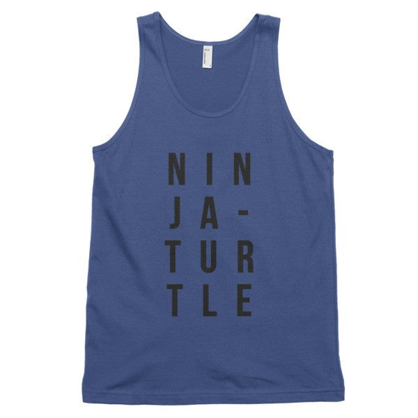 Classic Ninja-Turtle Tank Top (Unisex) -  - Lapis / XS - srce threads - 3