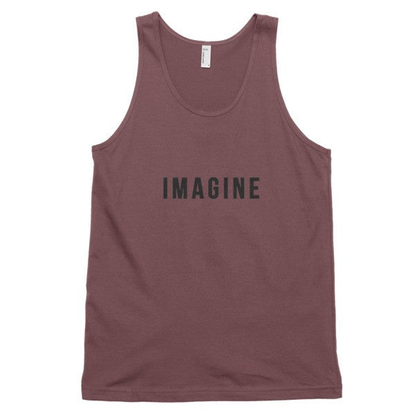 Classic Imagine Graphic Tank Top (Unisex) -  - Truffle / XS - srce threads - 8