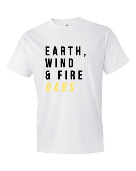 Short Sleeve Earth Wind Fire Dabs T-Shirt -  - White / S - srce threads - 5
