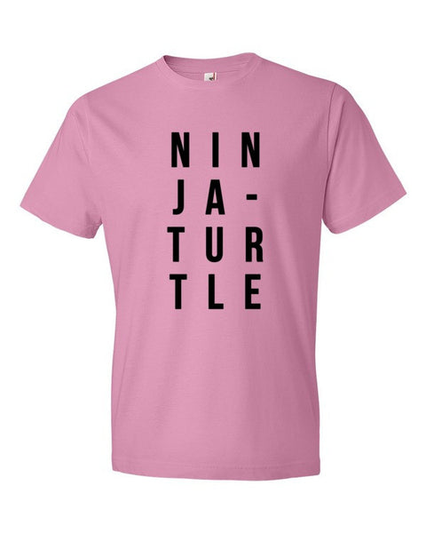 Short Sleeve Ninja-Turtle T-Shirt -  - CharityPink / S - srce threads - 12