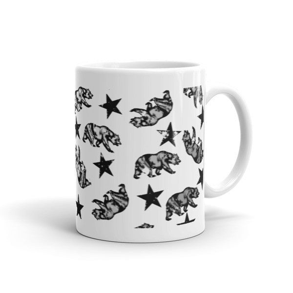 Cali Republic Vintage Bear Mug -  - 11oz - srce threads - 1