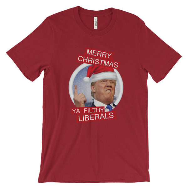 the Donald "Filthy Liberals" Short Sleeve T-Shirt (Unisex)
