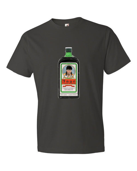 "Jagr - Liquer of the Hockey Gods" Short Sleeve T-Shirt (Unisex) -  - Smoke / S - srce threads - 1