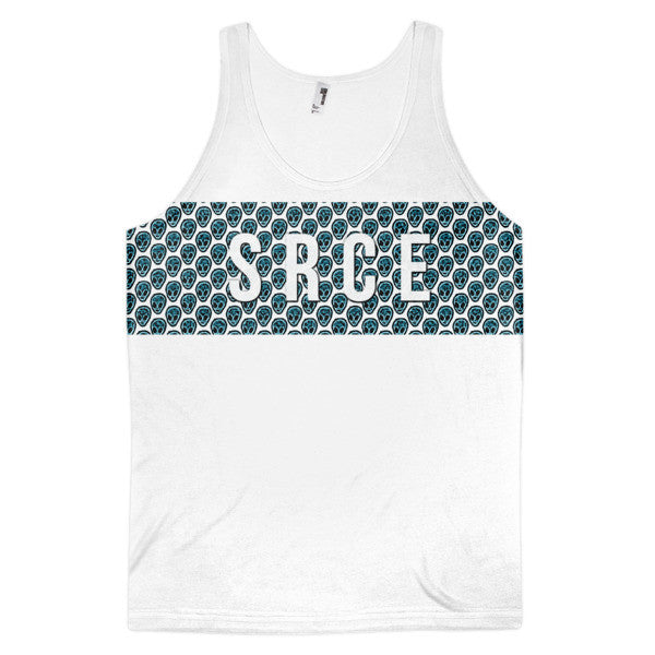 Classic Fit Alien Blue SRCE Tank Top (Unisex) -  - XS - srce threads - 1