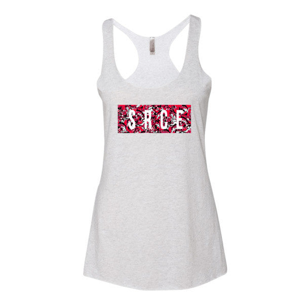 Women's SRCE Tank Top -  - Heather White / XS - srce threads - 5