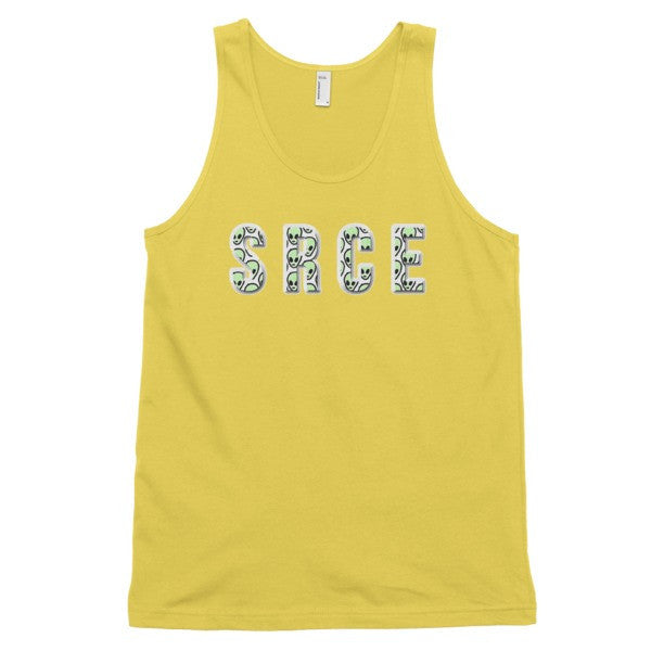 Classic SRCE Alien Green Over Design Tank Top (Unisex) -  - Sunshine / XS - srce threads - 12