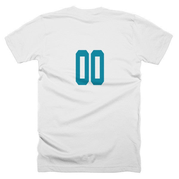 Classic "San Jose" Retro Diagonal Captain Double Zero Short Sleeve T-Shirt (Unisex) -  -  - srce threads - 13