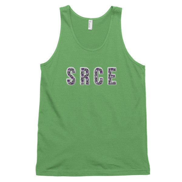 Classic SRCE Alien Purple Over Design Tank Top (Unisex) -  - Grass / XS - srce threads - 10