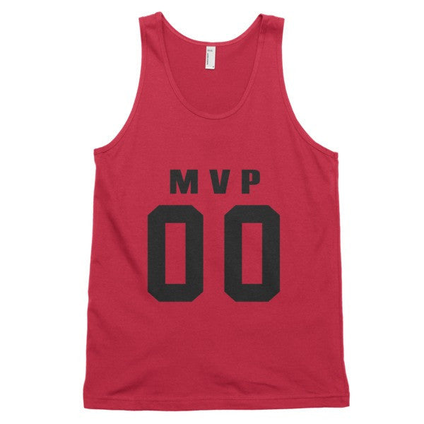 Classic "MVP Double Zero" Tank Top (unisex) -  - Red / XS - srce threads - 13