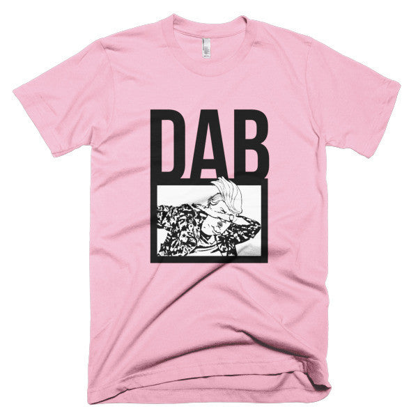 Short Sleeve Classic Bold "Dab Trump" T-Shirt (Unisex) -  - Pink / XS - srce threads - 12