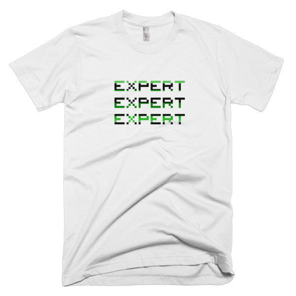 Short Sleeve EXPERT Machine Tri T-Shirt (Unisex) -  - White / XS - srce threads - 2