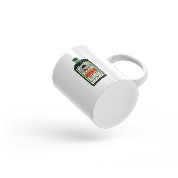 "Jagr - Liquer of the Hockey Gods" Wake Me Up with A Shot of Jaromir Mug - Mugs -  - srce threads - 3