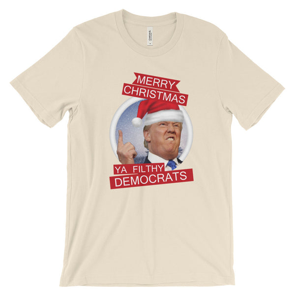 the Donald "Filthy Democrats" Short Sleeve T-Shirt (Unisex)