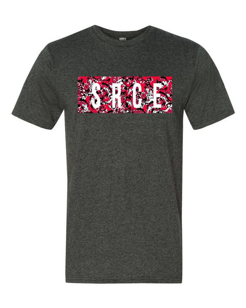 Short Sleeve SRCE T-Shirt -  - Heather Dark Grey / S - srce threads - 3