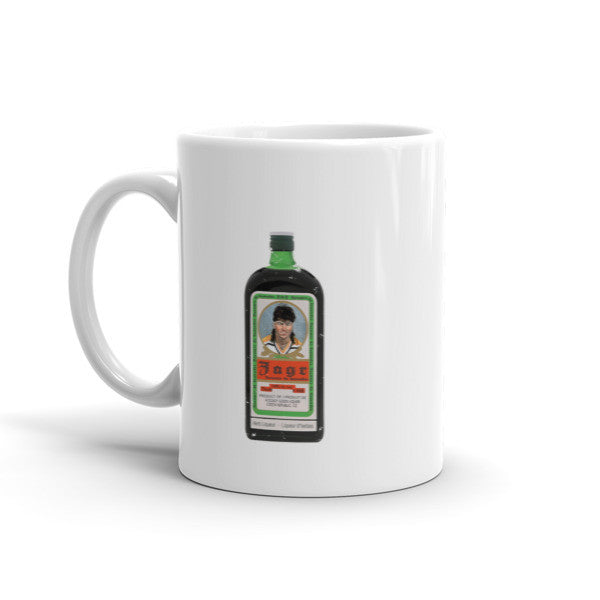 "Jagr - Liquer of the Hockey Gods" Wake Me Up with A Shot of Jaromir Mug - Mugs -  - srce threads - 2