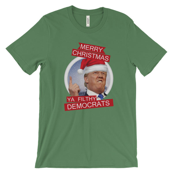 the Donald "Filthy Democrats" Short Sleeve T-Shirt (Unisex)