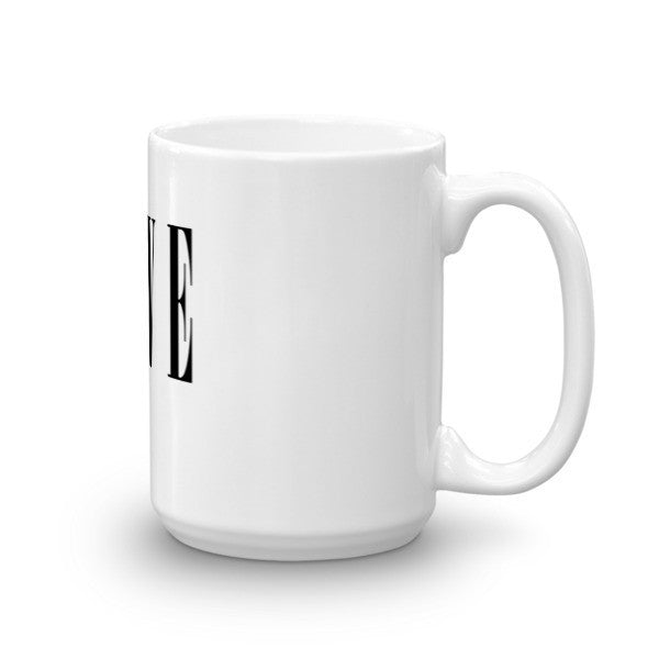 Classic LOVE Mug -  - 15oz - srce threads - 5