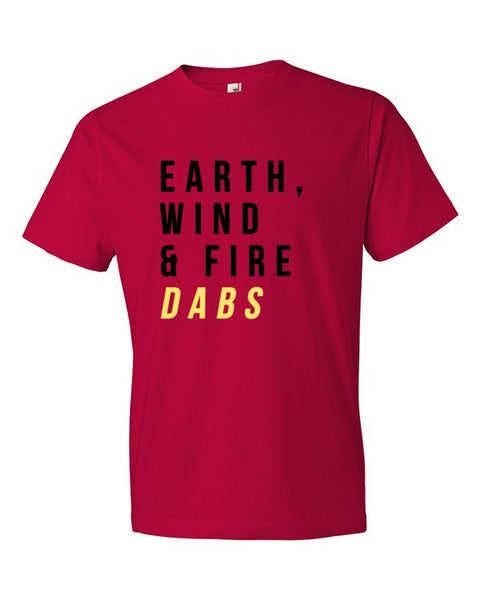 Short Sleeve Earth Wind Fire Dabs T-Shirt -  - Red / S - srce threads - 14