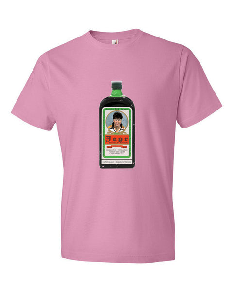 "Jagr - Liquer of the Hockey Gods" Short Sleeve T-Shirt (Unisex) -  - CharityPink / S - srce threads - 13