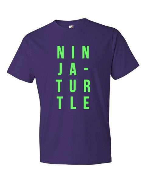 Short Sleeve Neon Ninja Turtle T-Shirt -  - Purple / S - srce threads - 4