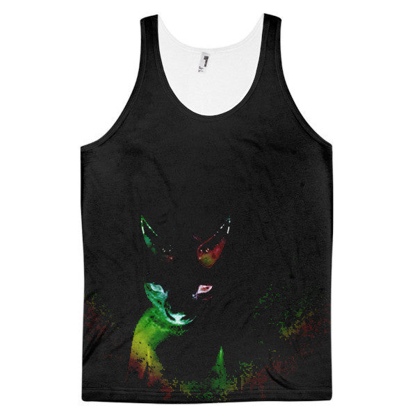 Classic In The Dark of NIght Neon RGY Tank Top (Unisex) -  - XS - srce threads - 1