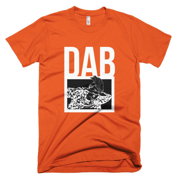"Dab Trump" Negative Invert Short Sleeve T-shirt (Unisex) -  - Orange / XS - srce threads - 10