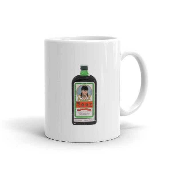"Jagr - Liquer of the Hockey Gods" Wake Me Up with A Shot of Jaromir Mug - Mugs - 11oz - srce threads - 1