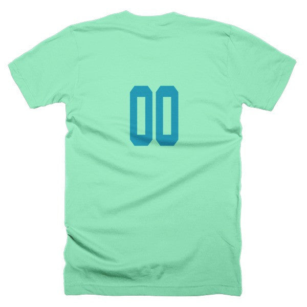 Classic "San Jose" Retro Diagonal Captain Double Zero Short Sleeve T-Shirt (Unisex) -  -  - srce threads - 21