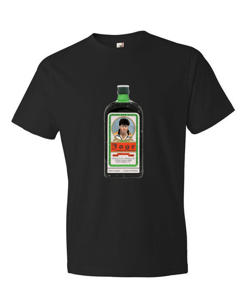 "Jagr - Liquer of the Hockey Gods" Short Sleeve T-Shirt (Unisex) -  - Black / S - srce threads - 2