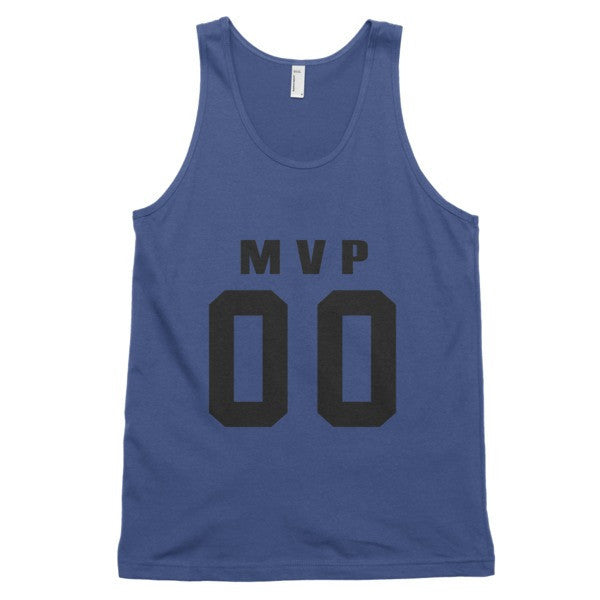 Classic "MVP Double Zero" Tank Top (unisex) -  - Lapis / XS - srce threads - 7