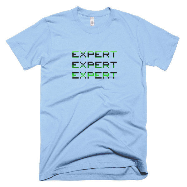 Short Sleeve EXPERT Machine Tri T-Shirt (Unisex) -  - Baby Blue / XS - srce threads - 12