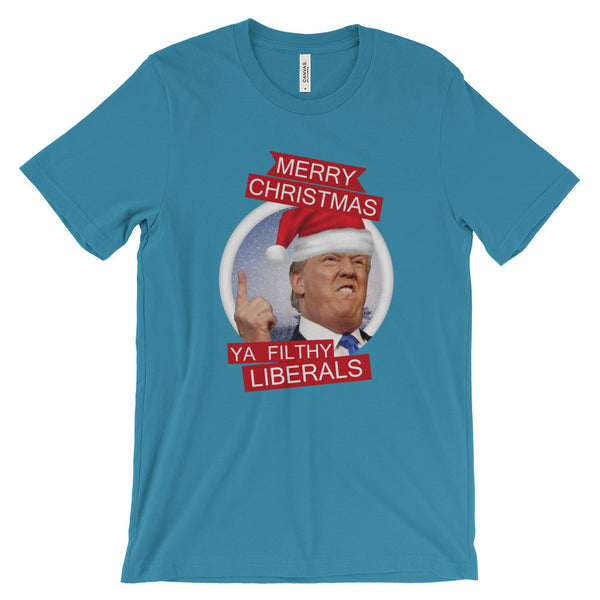the Donald "Filthy Liberals" Short Sleeve T-Shirt (Unisex)