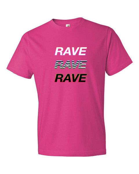 Short Sleeve Trip RAVE t-shirt -  - Hot Pink / S - srce threads - 15