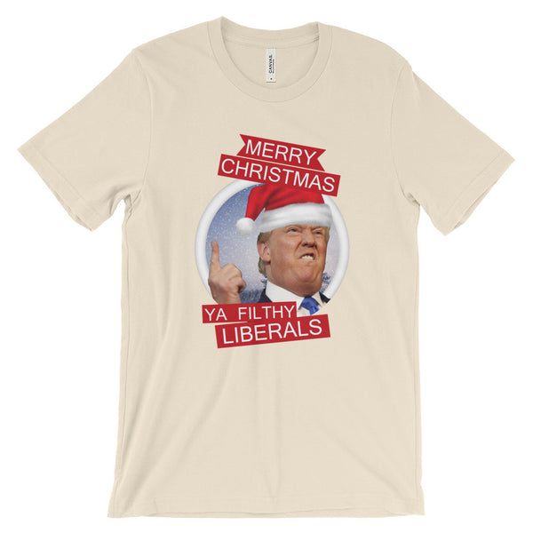 the Donald "Filthy Liberals" Short Sleeve T-Shirt (Unisex)