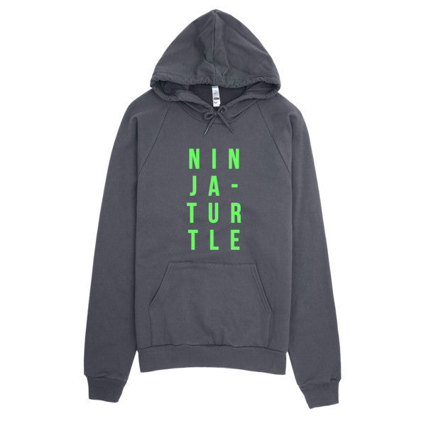 Neon Ninja-Turtle Hoodie -  - Asphalt / XS - srce threads - 4