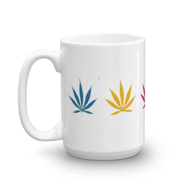 Pop Pot Leaf Neon "Wake n Bake" Mug -  -  - srce threads - 6