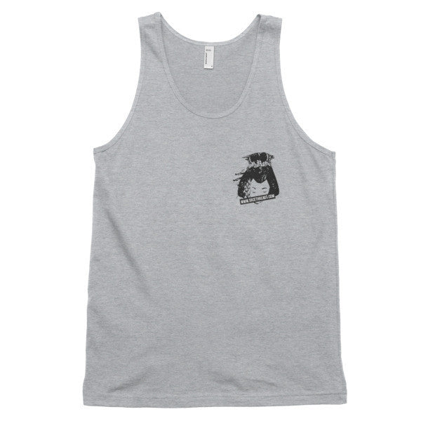 Classic SRCE Geisha Brand Censor Tank Top (Unisex) -  - Heather Grey / XS - srce threads - 4