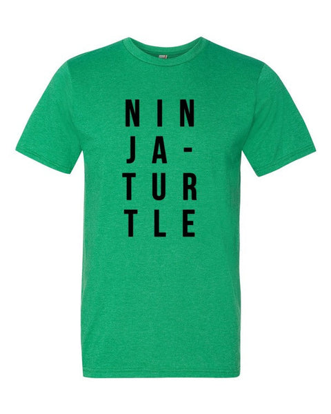 Short Sleeve Ninja-Turtle T-Shirt -  - Heather Green / S - srce threads - 5