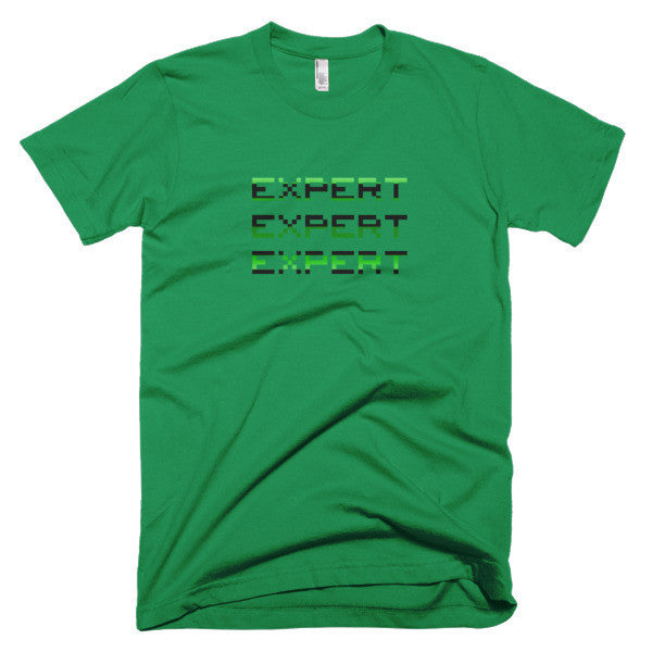 Short Sleeve EXPERT Machine Tri T-Shirt (Unisex) -  - Kelly Green / XS - srce threads - 10