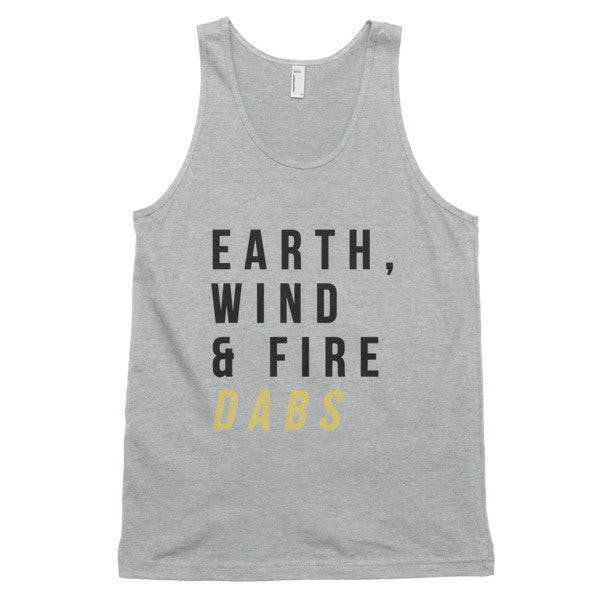 Classic Earth Wind Fire Dabs Tank Top (Unisex) -  - Heather Grey / XS - srce threads - 4