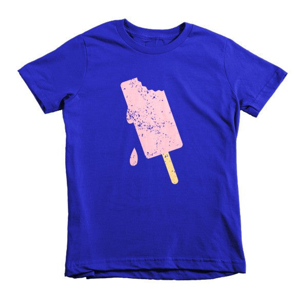 Kid's "Summer Drip" Vintage Ice Cream T-Shirt (Unisex) -  - Lapis / 2yrs - srce threads - 7