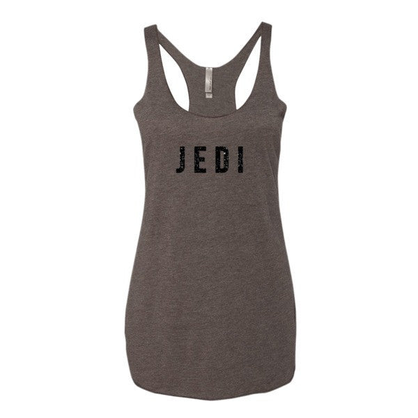 Women's JEDI Stars Racerback Tank -  - Macchiato / XS - srce threads - 2