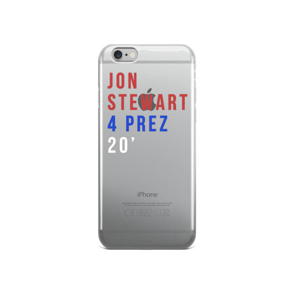 Jon Stewart 4 Prez 20' iPhone case -  - iPhone 6/6s - srce threads - 2