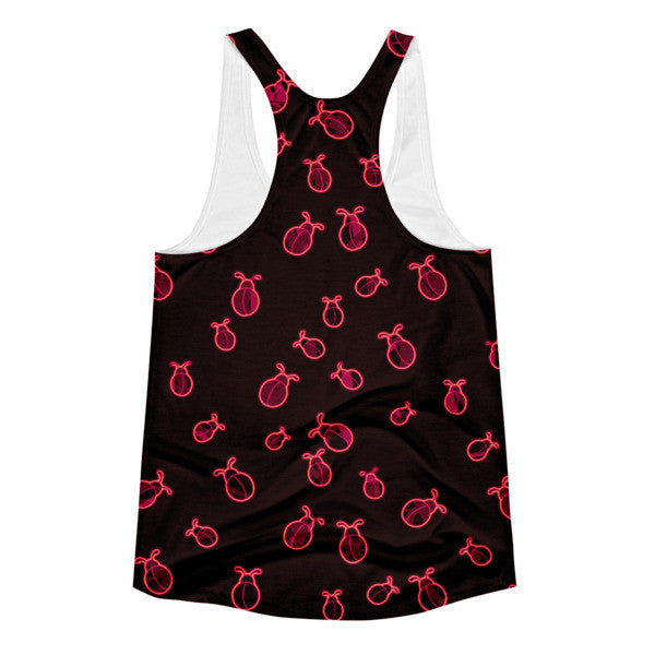 Women's Trip Maroon Bug Racerback Summer Tank Top -  -  - srce threads - 2