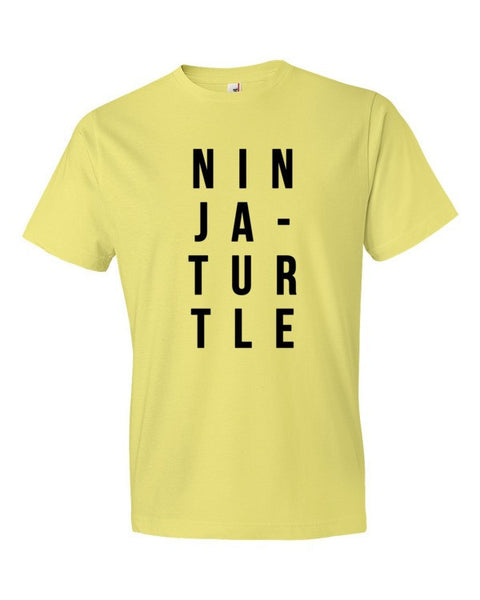 Short Sleeve Ninja-Turtle T-Shirt -  - Spring Yellow / S - srce threads - 7