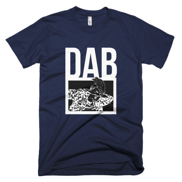 "Dab Trump" Negative Invert Short Sleeve T-shirt (Unisex) -  - Navy / XS - srce threads - 4