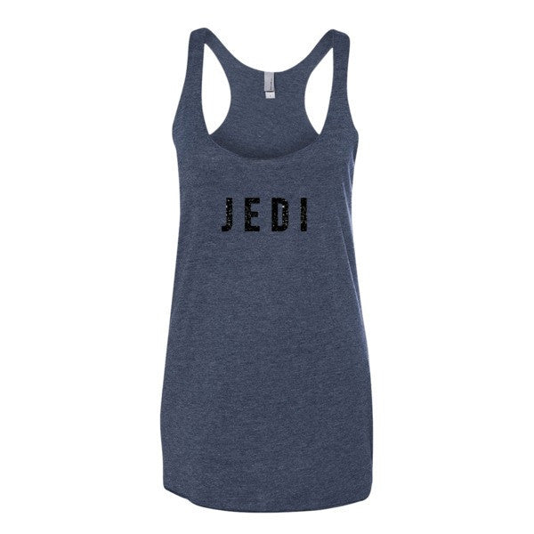 Women's JEDI Stars Racerback Tank -  - Vintage Navy / XS - srce threads - 4